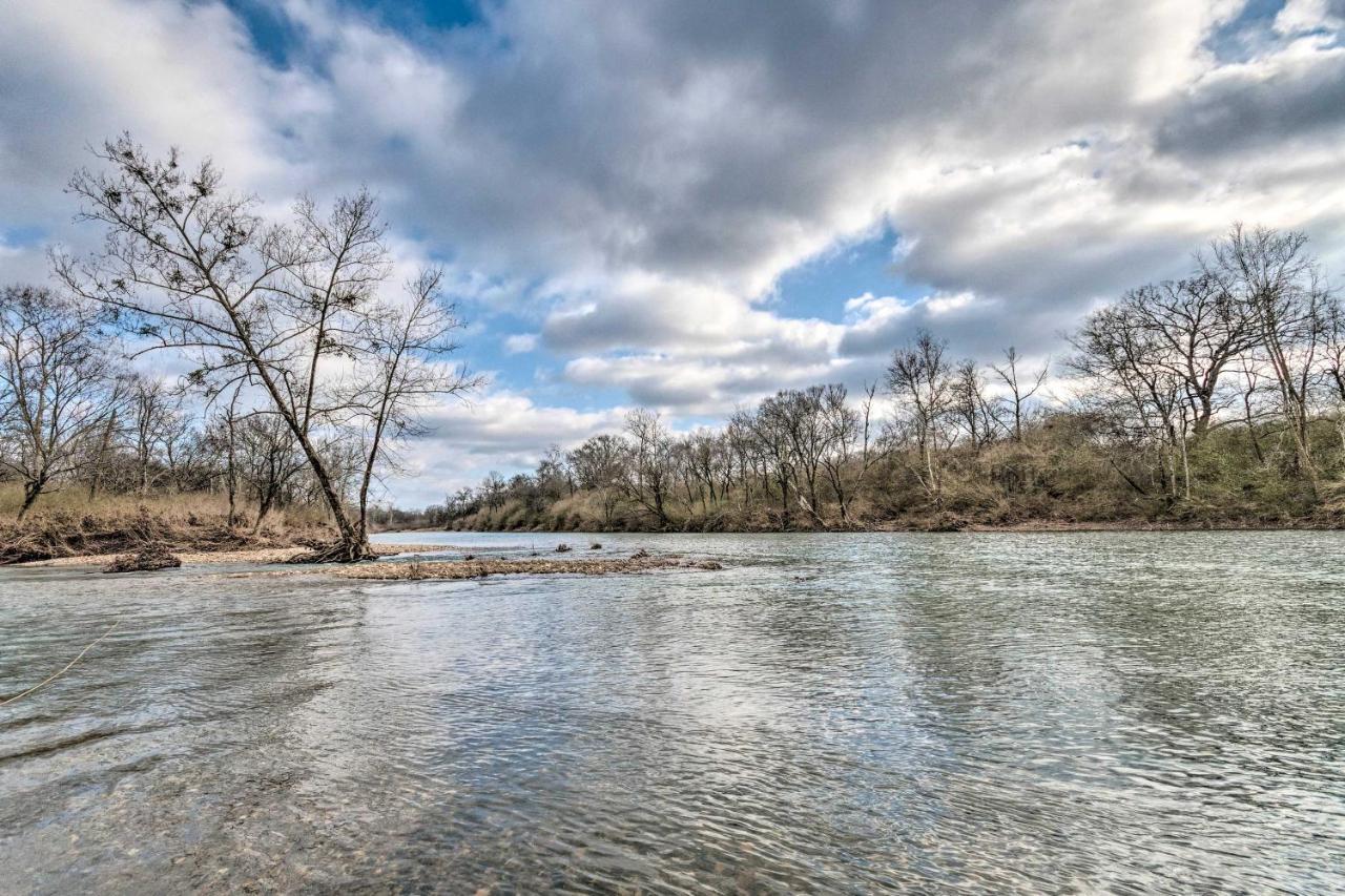 Upscale Riverfront Home With Beach And Fire Pit! Glenwood Exteriér fotografie