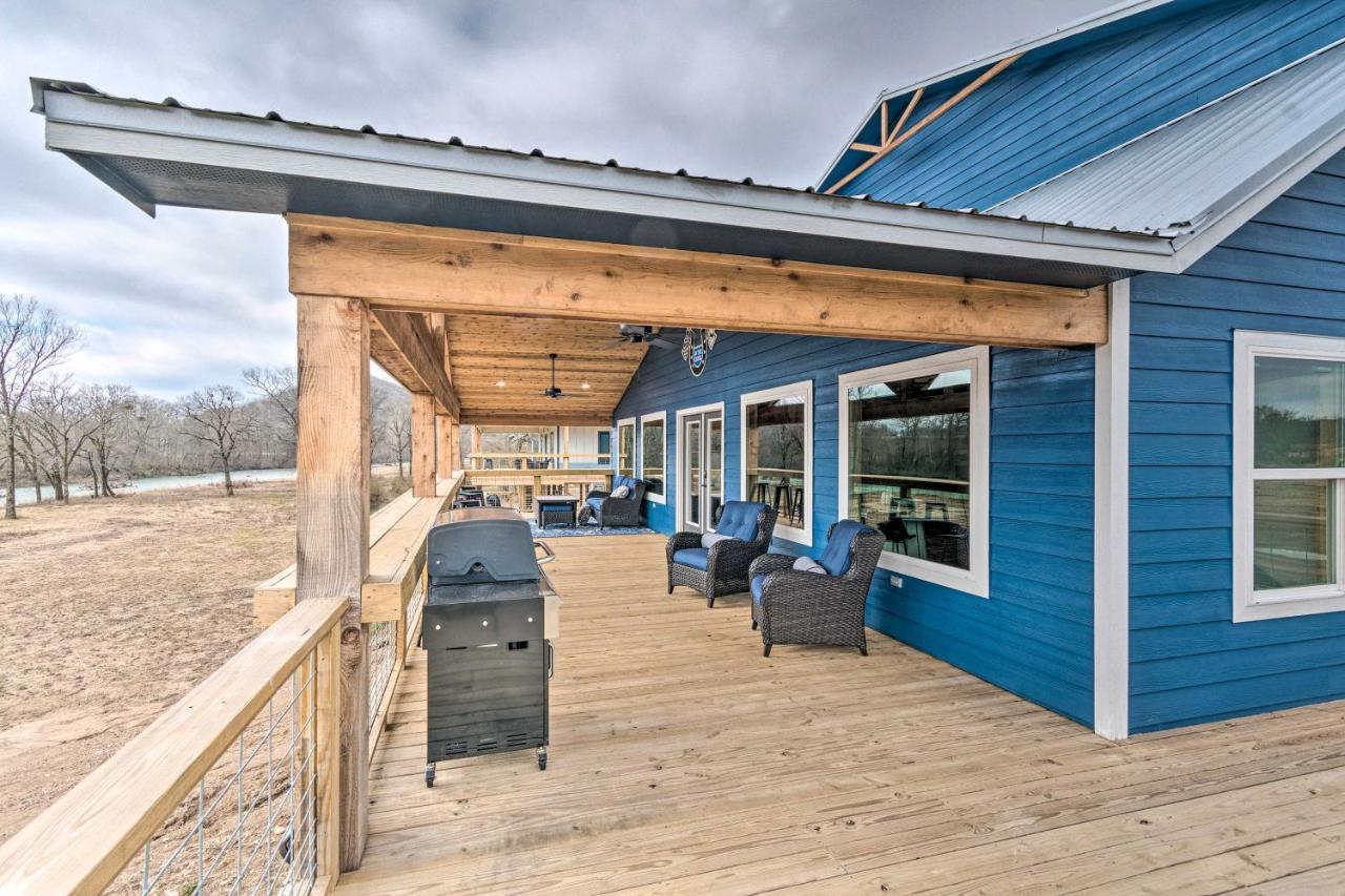 Upscale Riverfront Home With Beach And Fire Pit! Glenwood Exteriér fotografie